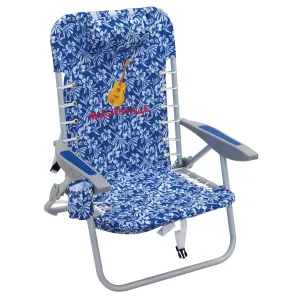 Margaritaville | 4-Position Backpack Beach Chair - Blue Floral