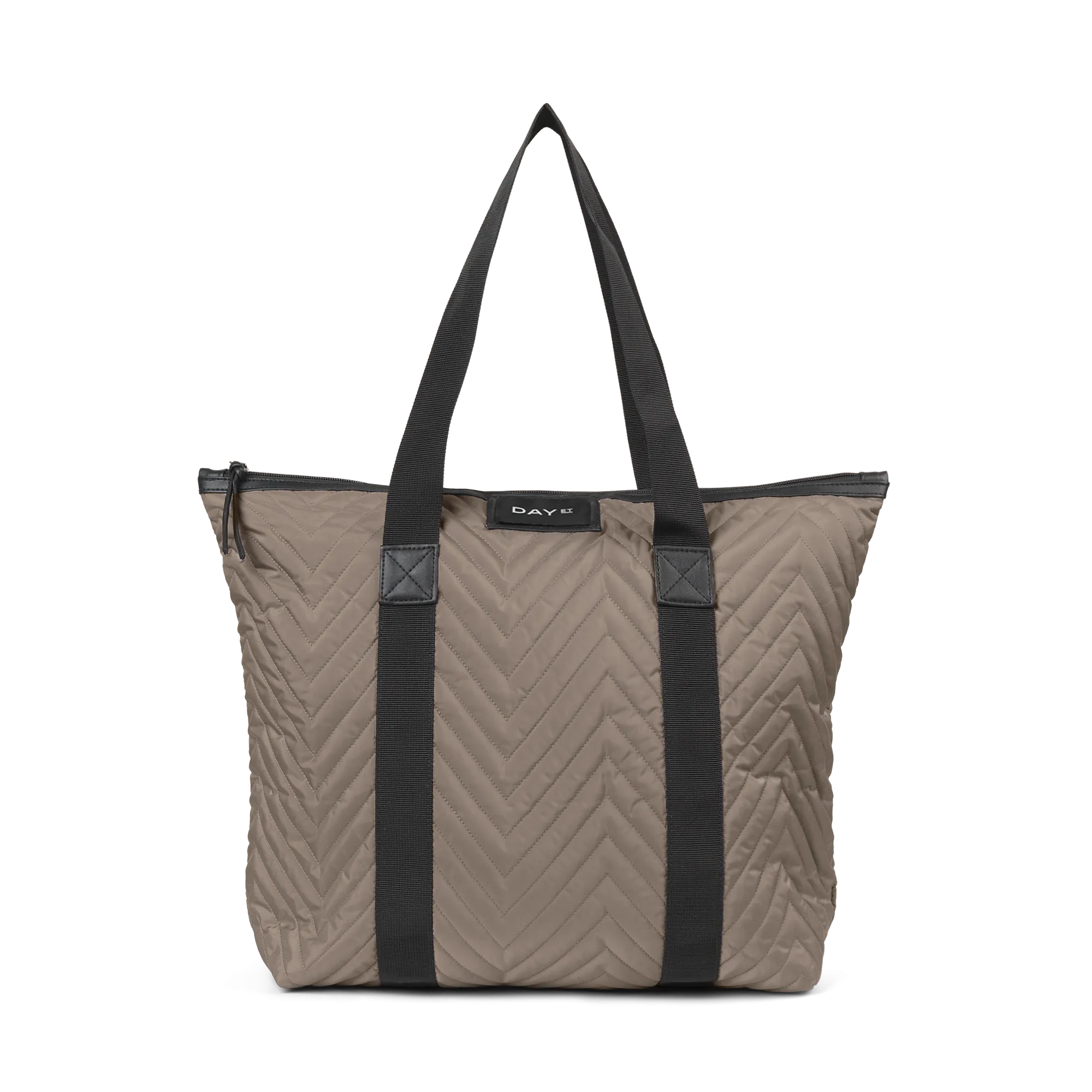 Medium Zig Zag Quilt Shopper Bag