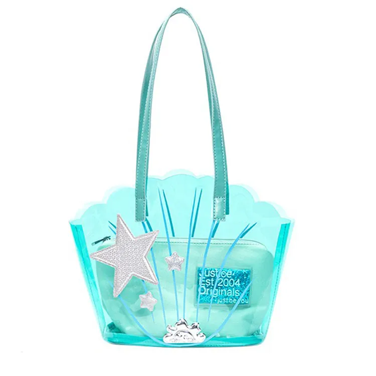 Mermaidcore Shell Transparent Bag