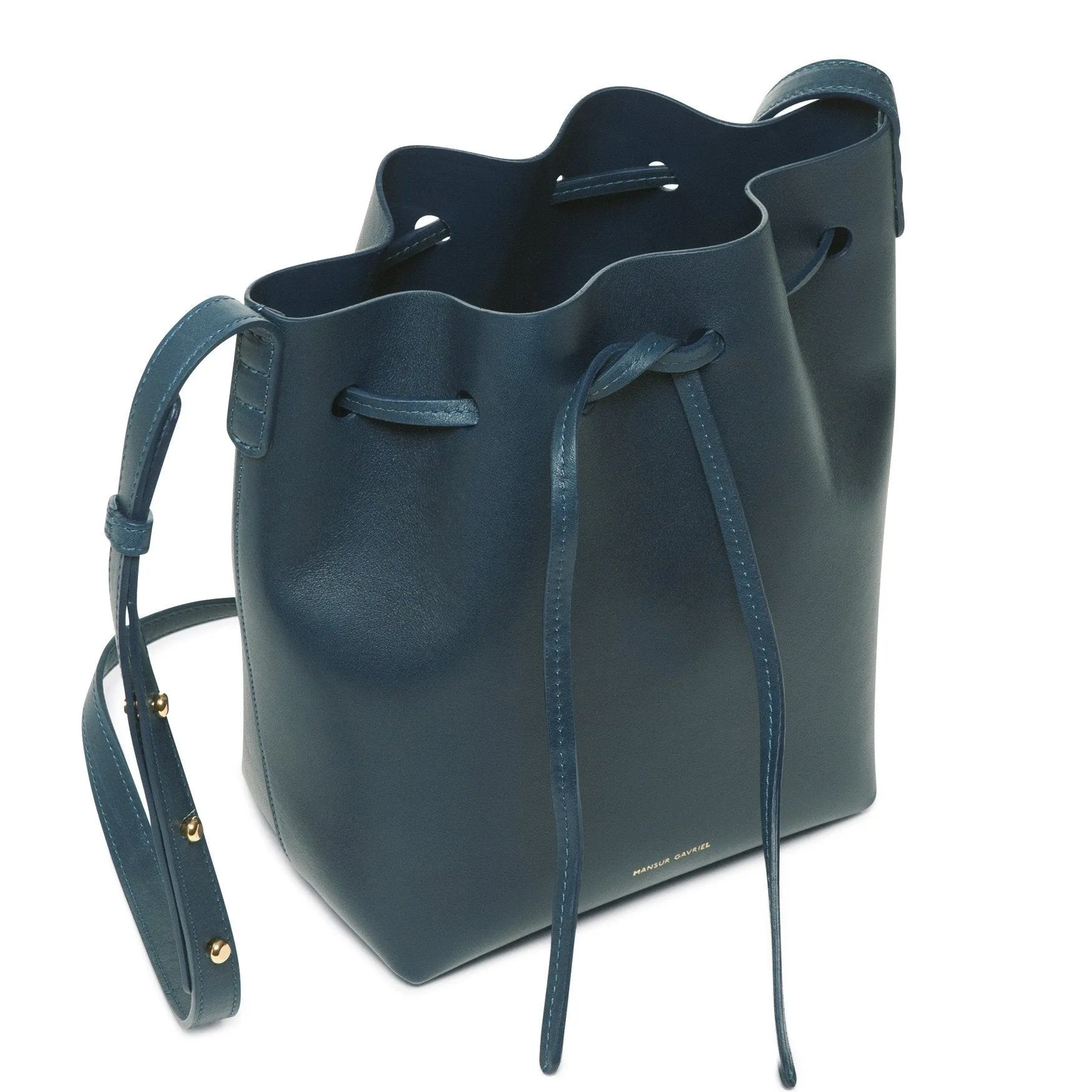 Mini Bucket Bag - Blu