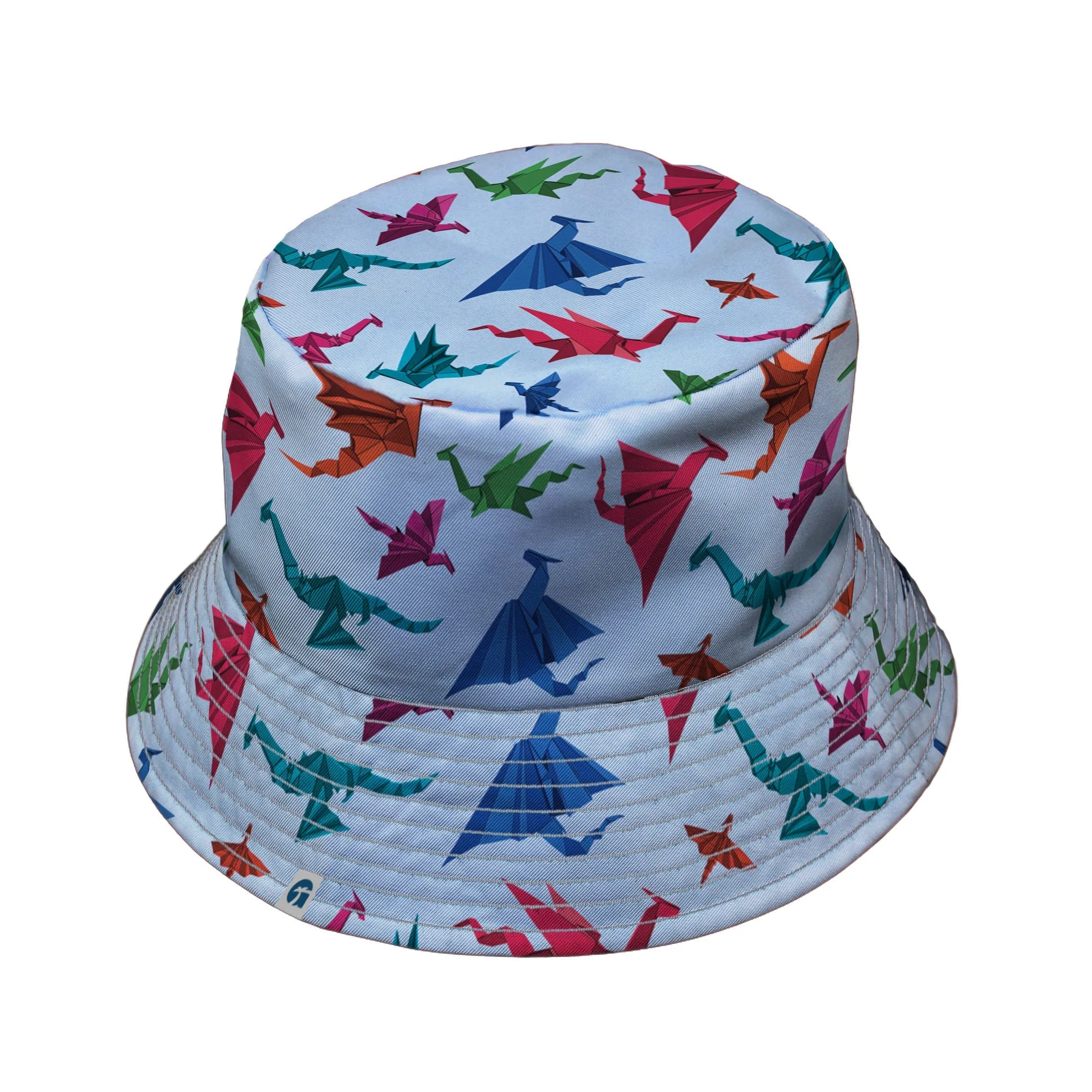 Origami Dragons Light Bucket Hat