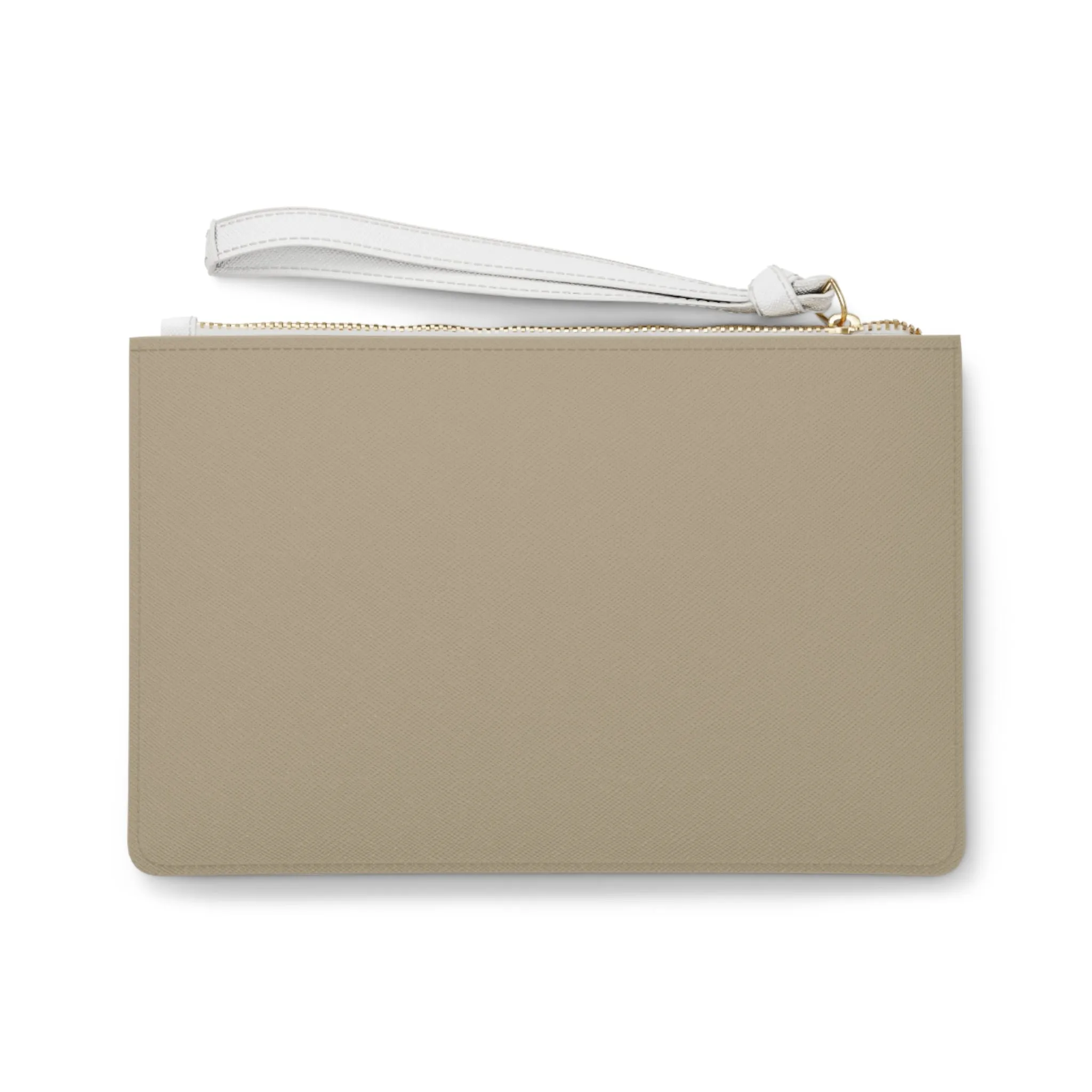 Pale khaki , Texas  Clutch Bag