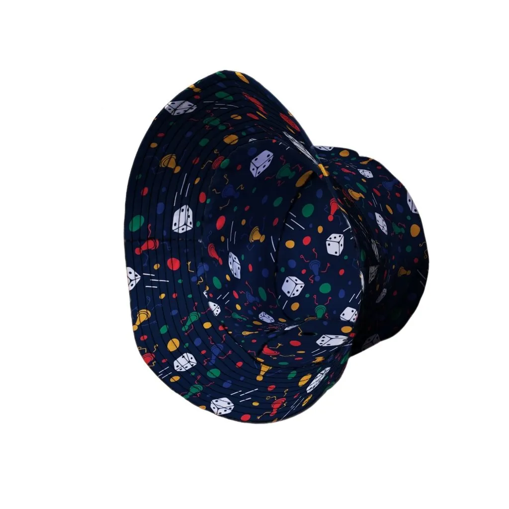 Pawn Party Blue Board Game Bucket Hat