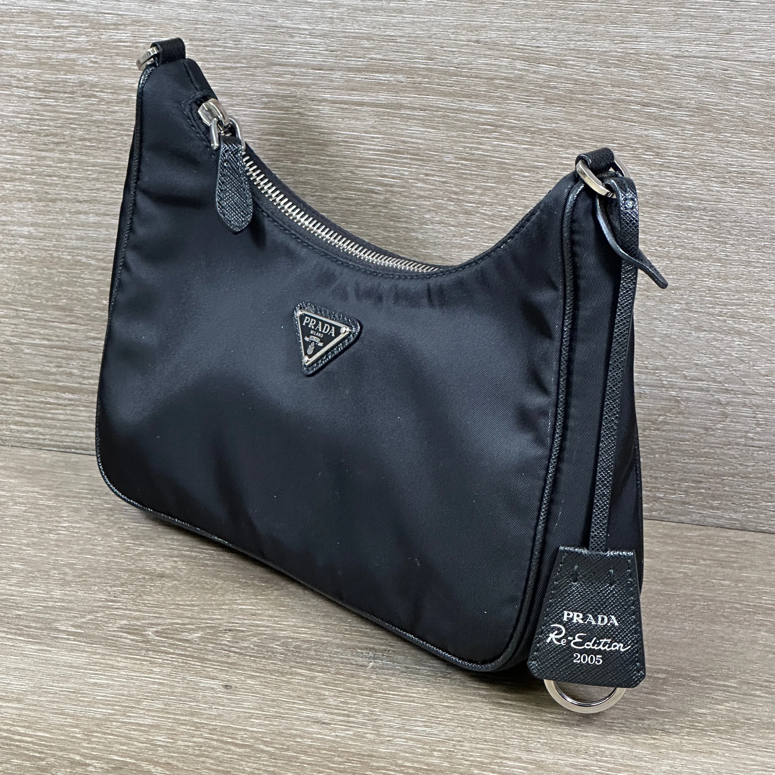 Prada Nylon Re-Edition Nylon Crossbody Bag