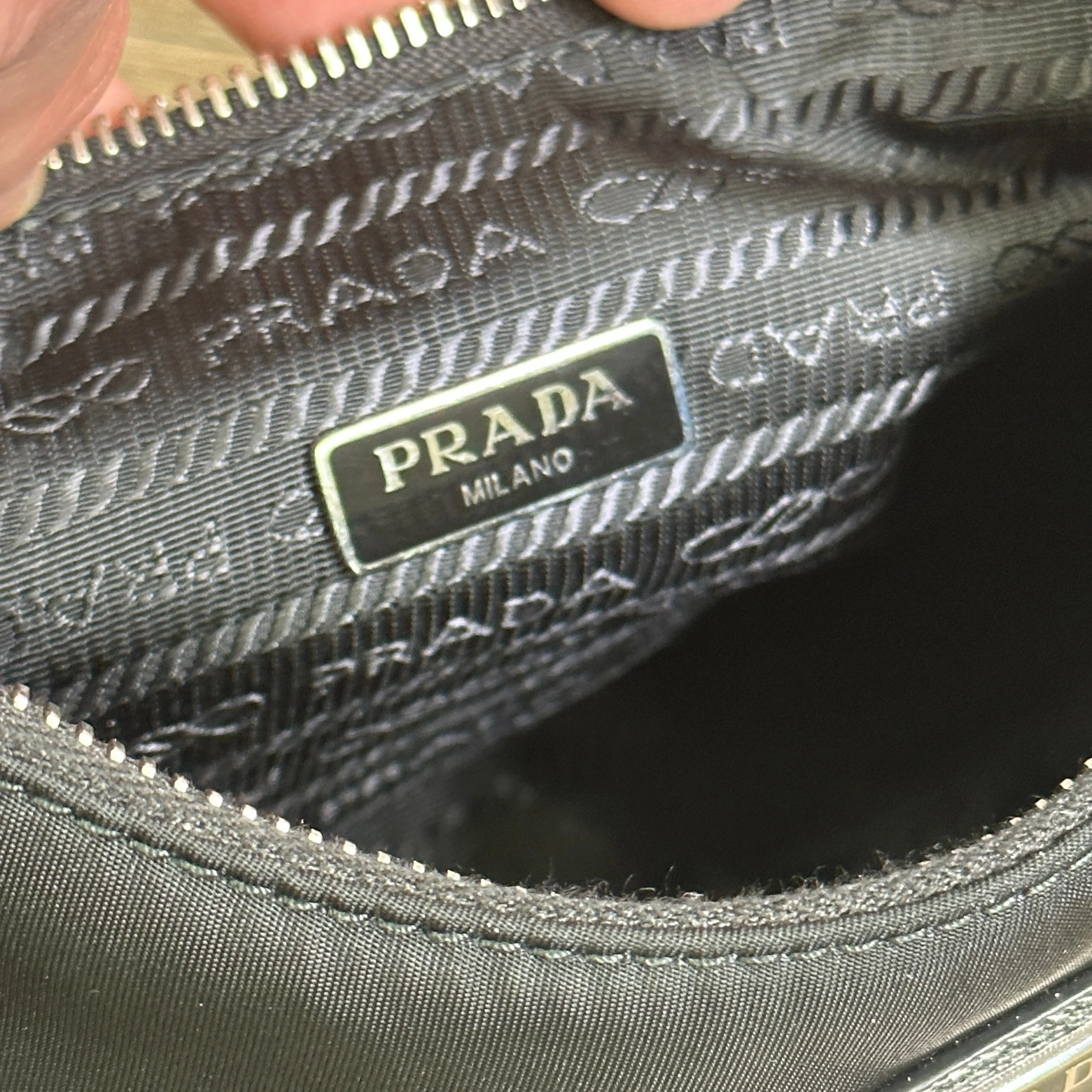 Prada Nylon Re-Edition Nylon Crossbody Bag