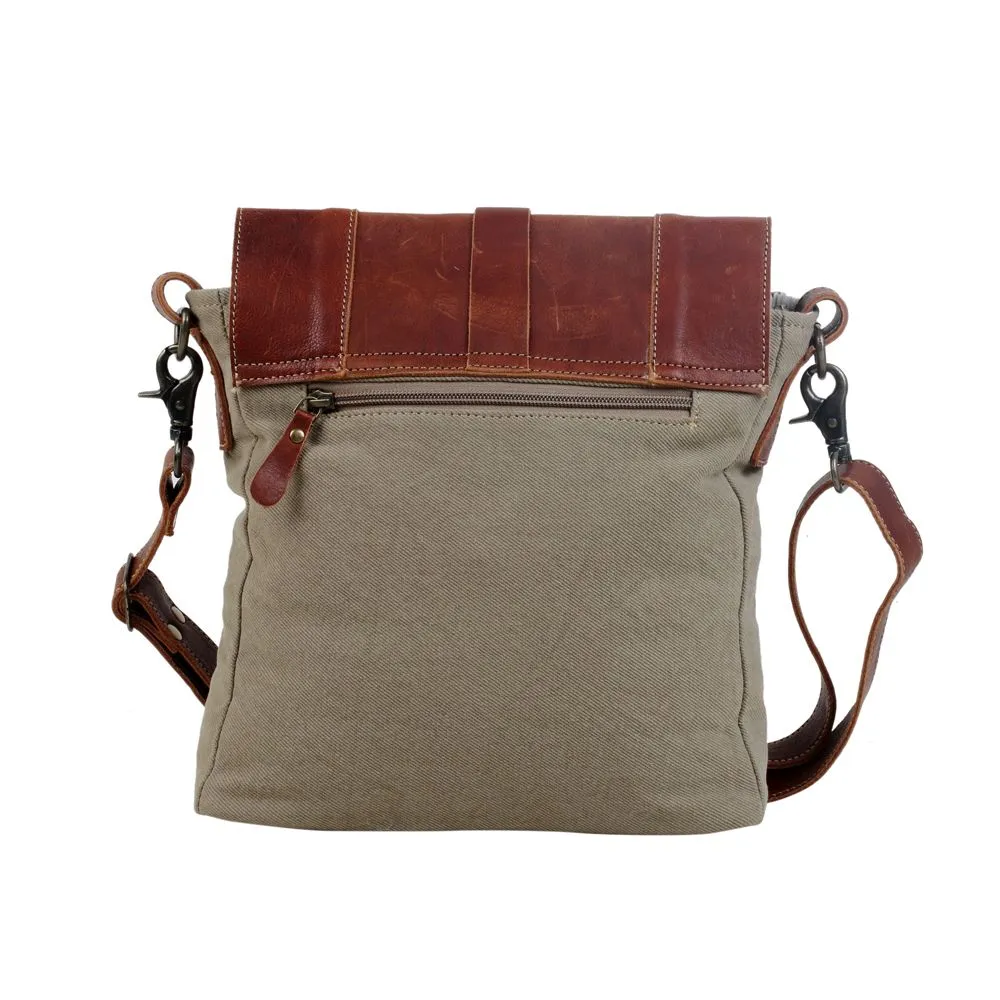 Retro Military Inspired Crossbody Bag