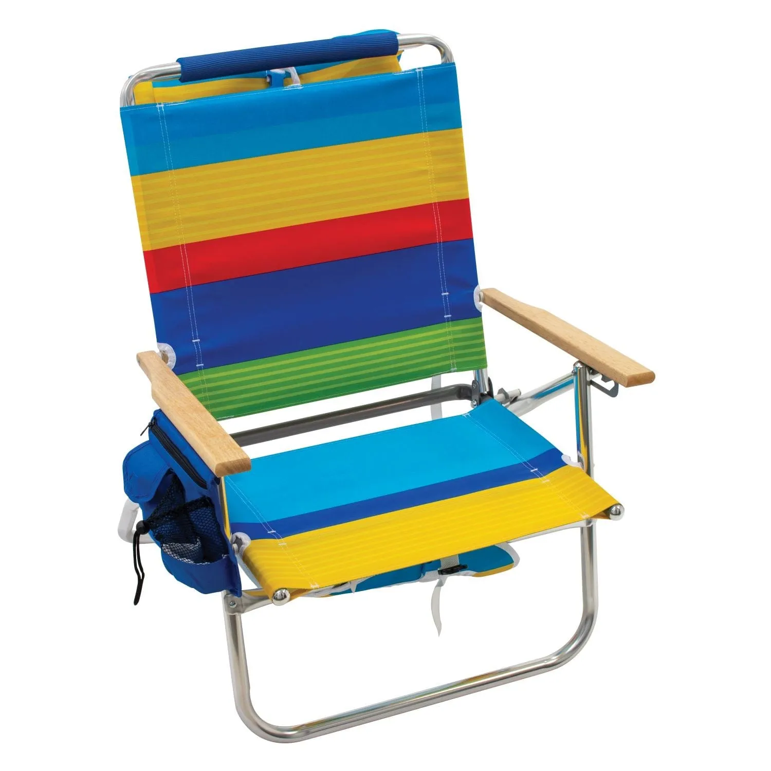 RIO | 12" Aluminum 3-Position removable Backpack Chair - Multi Stripe