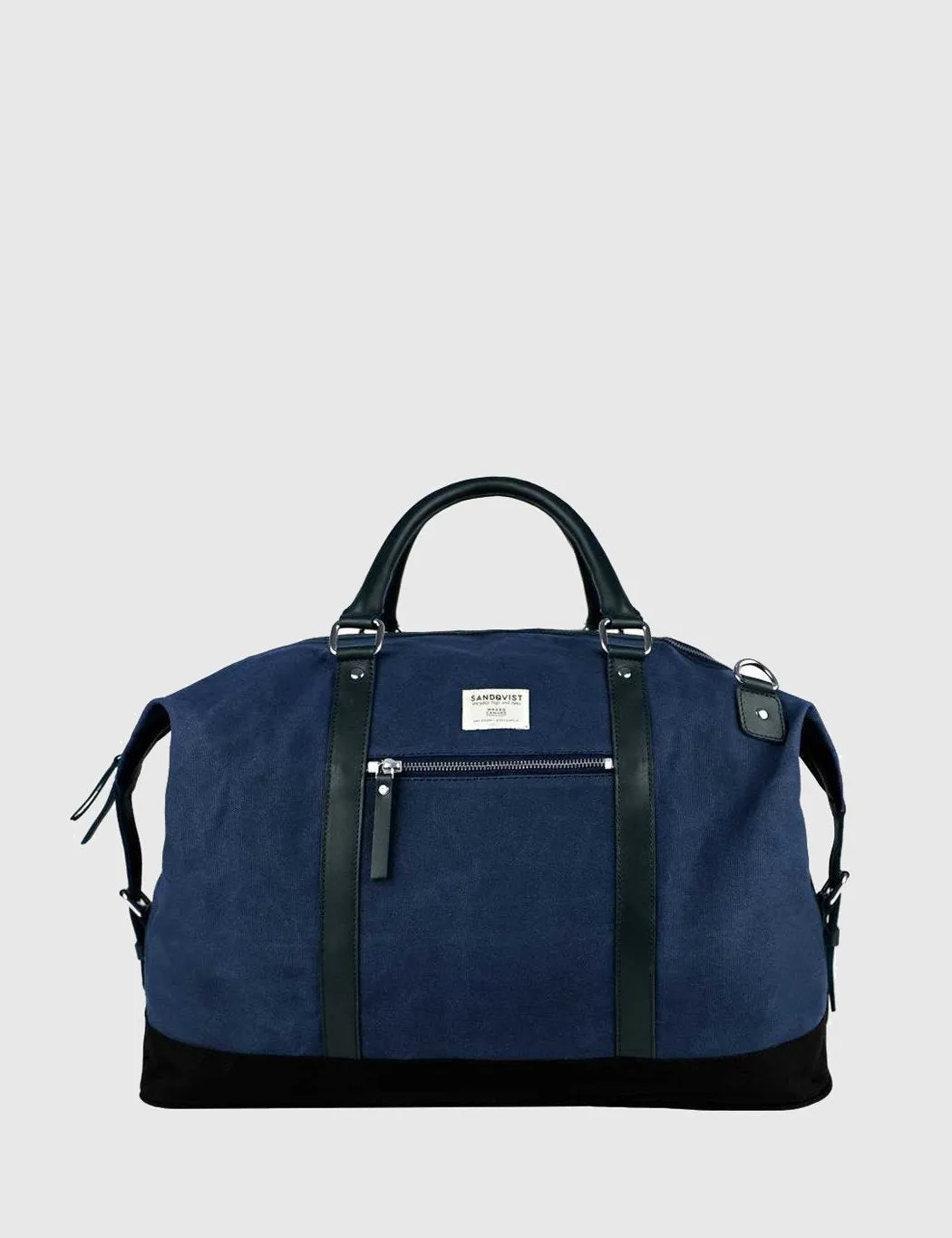 Sandqvist Jordan Weekend Bag - Waxed Blue