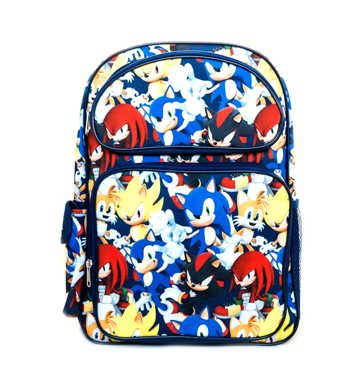 Sonic the Hedgehog Backpack Large 16 inch All Over Print