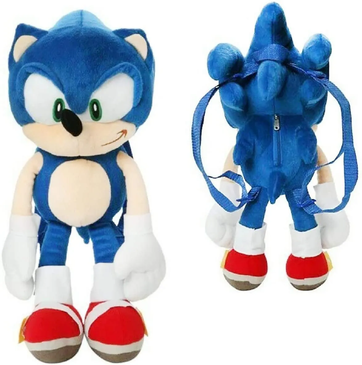 Sonic the Hedgehog Plush Backpack Sonic Blue