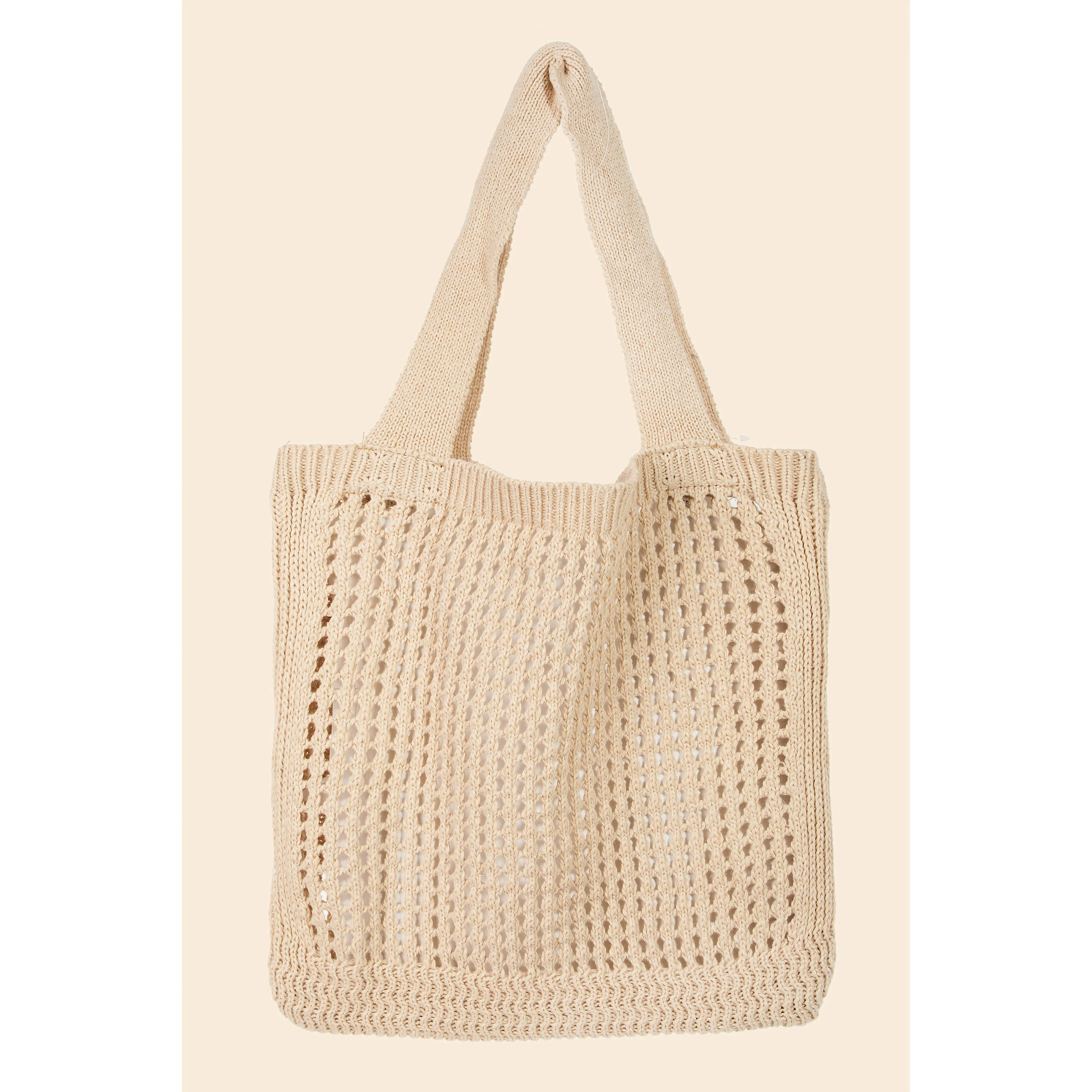 Square Knit Tote