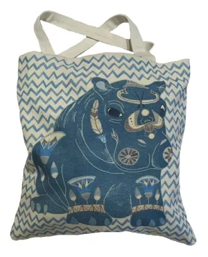 Tote Bag Hippo