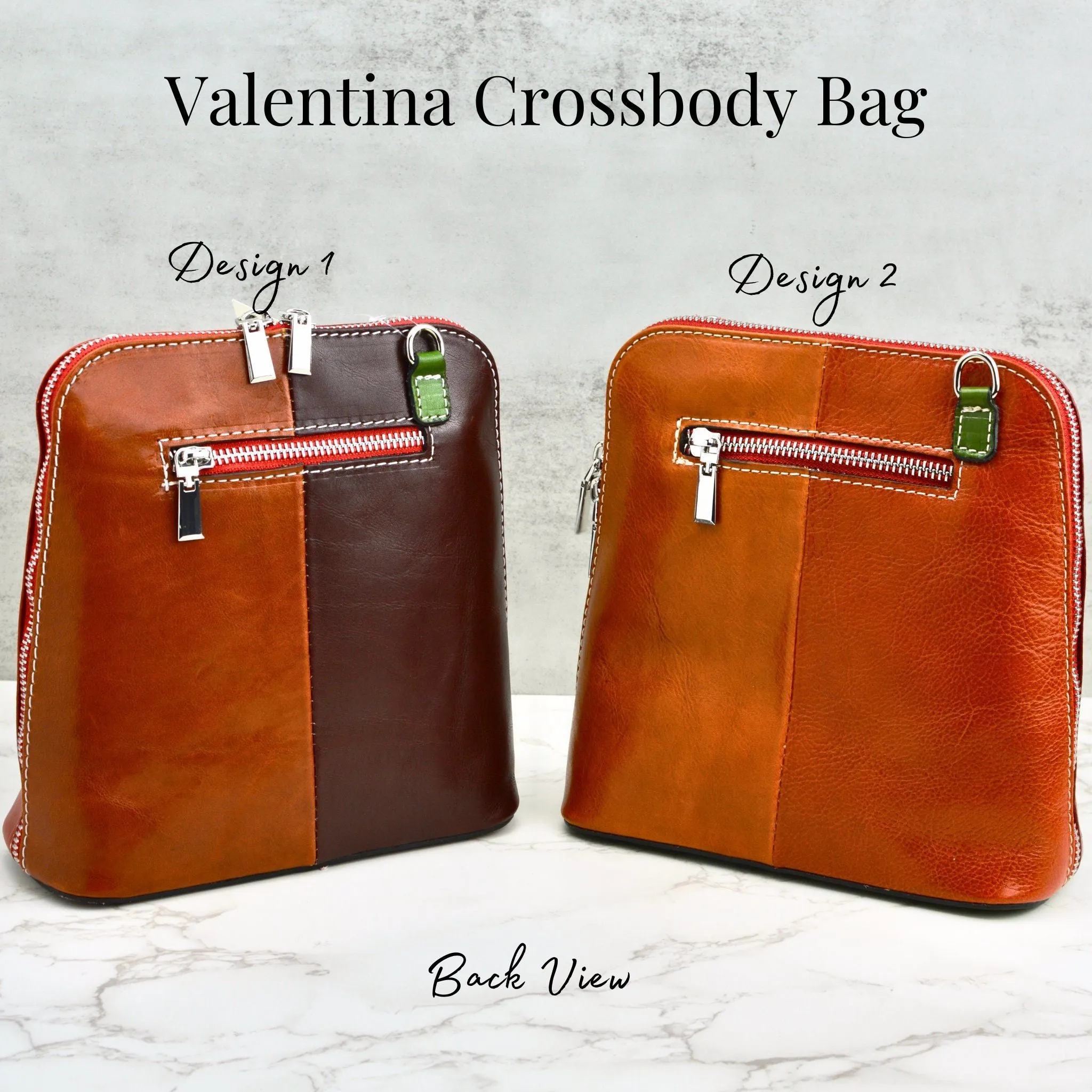 Valentina Crossbody Bag, Italian Leather