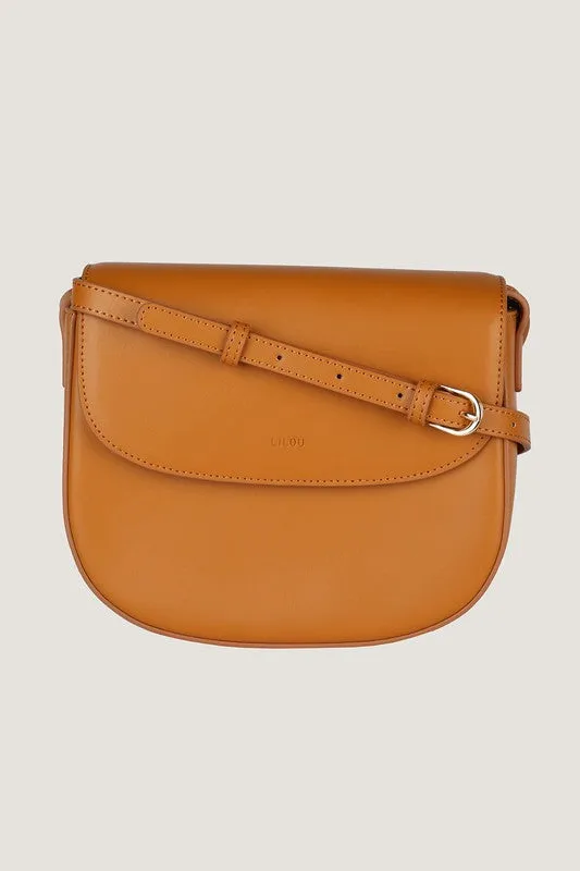 Vegan Leather Crossbody Medium Bag