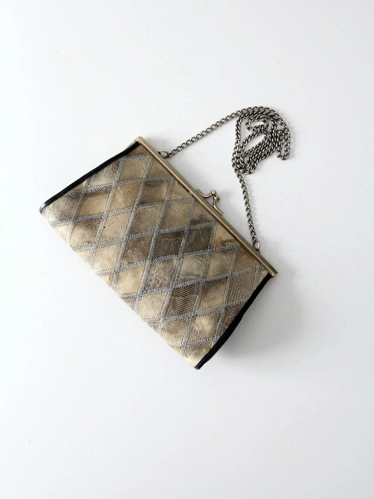 vintage snakeskin purse