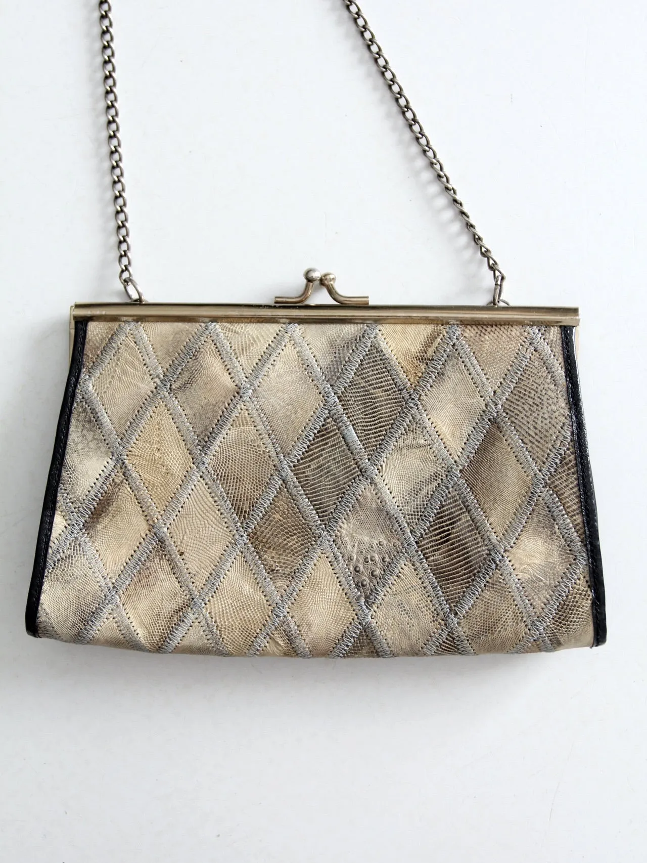 vintage snakeskin purse