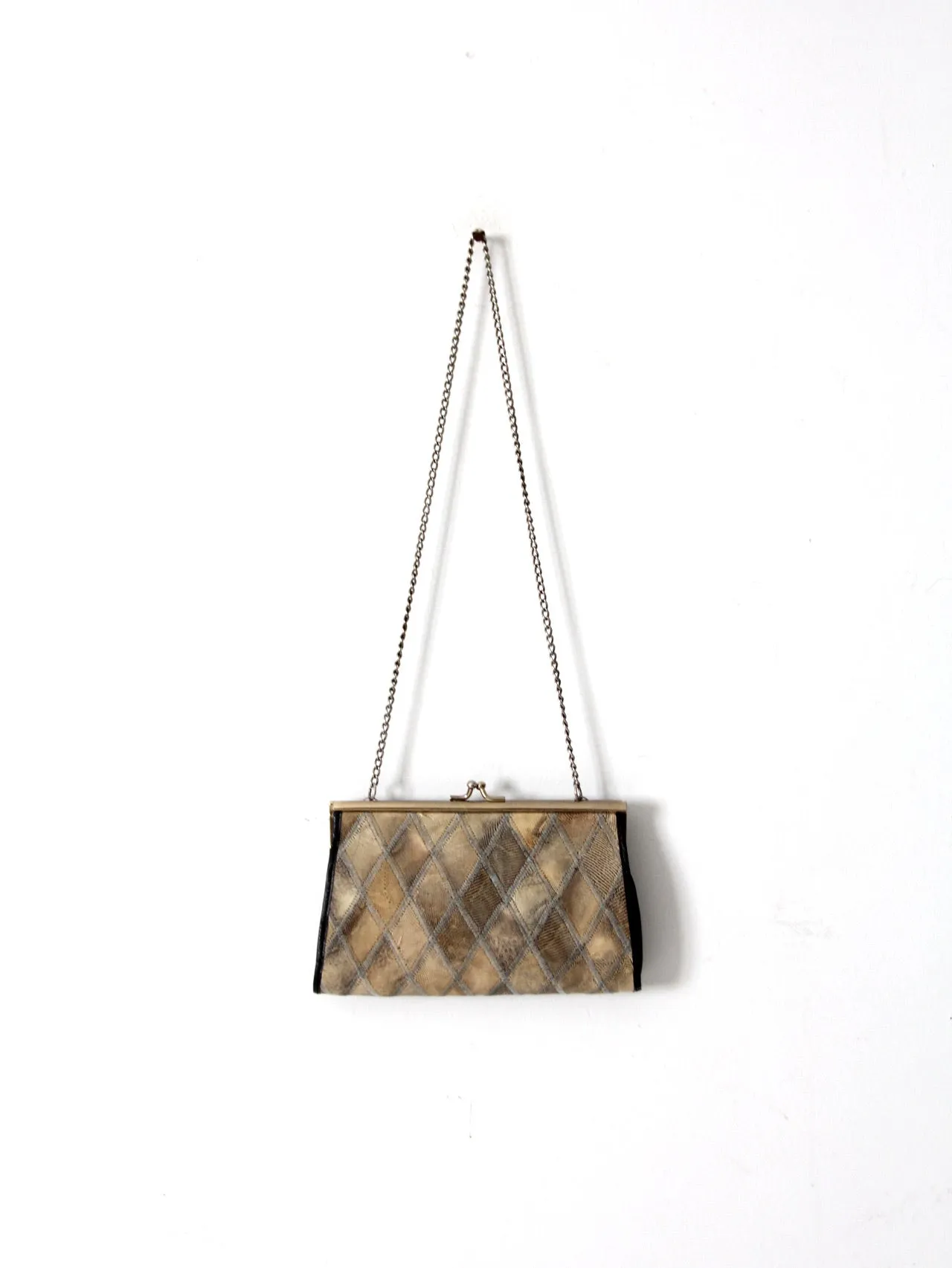 vintage snakeskin purse