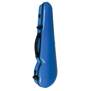 Vivo Polycarbonate Shaped Violin Case 3/4 Bright Blue