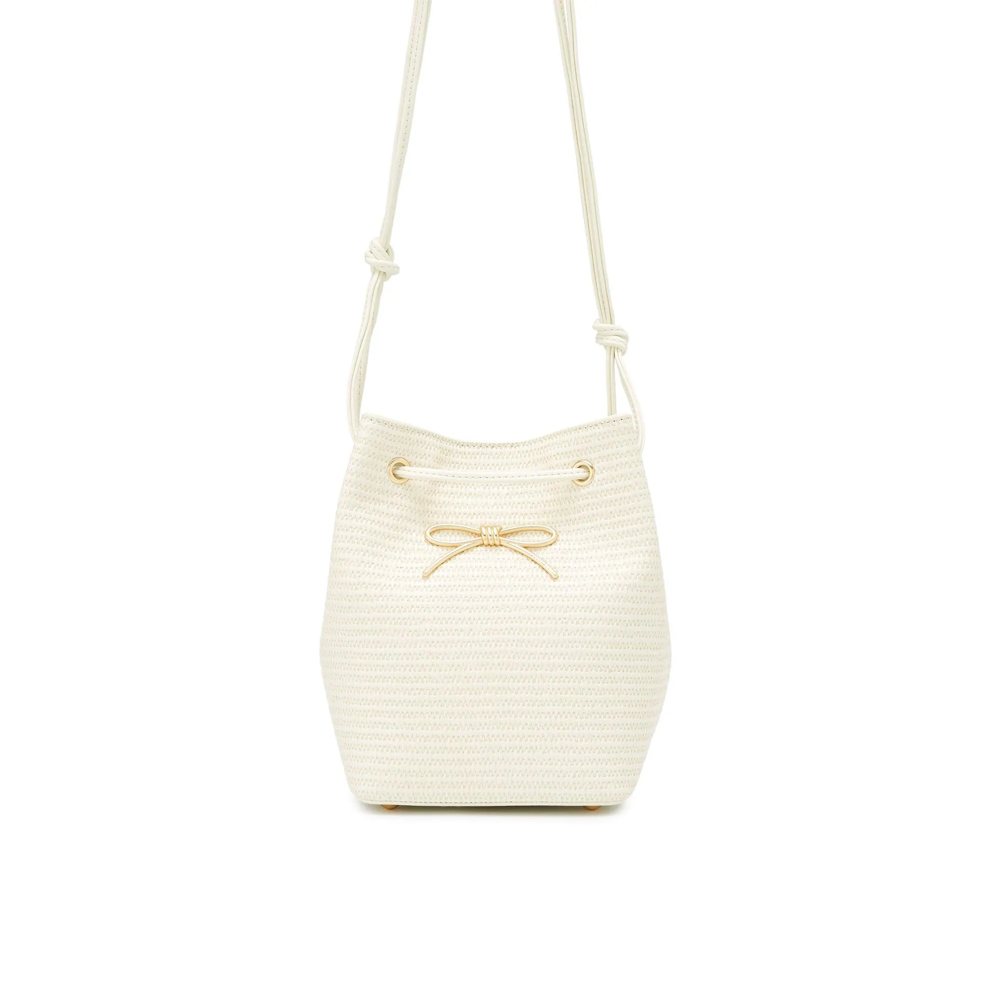 Willi Small Bucket Bag Ivory