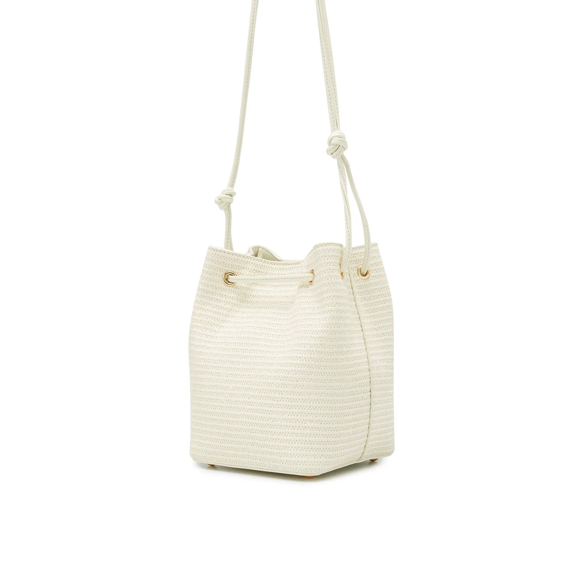 Willi Small Bucket Bag Ivory