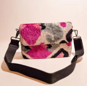 Wolf and Willa Bag: Ikat Crossbody